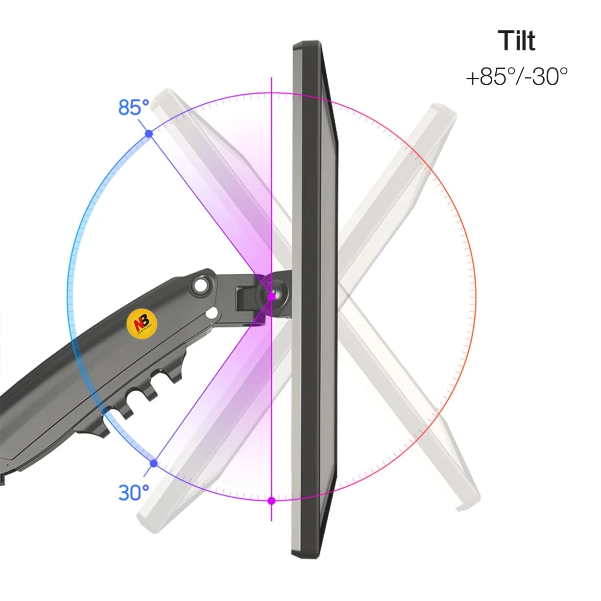 monitor desk mount arm 7