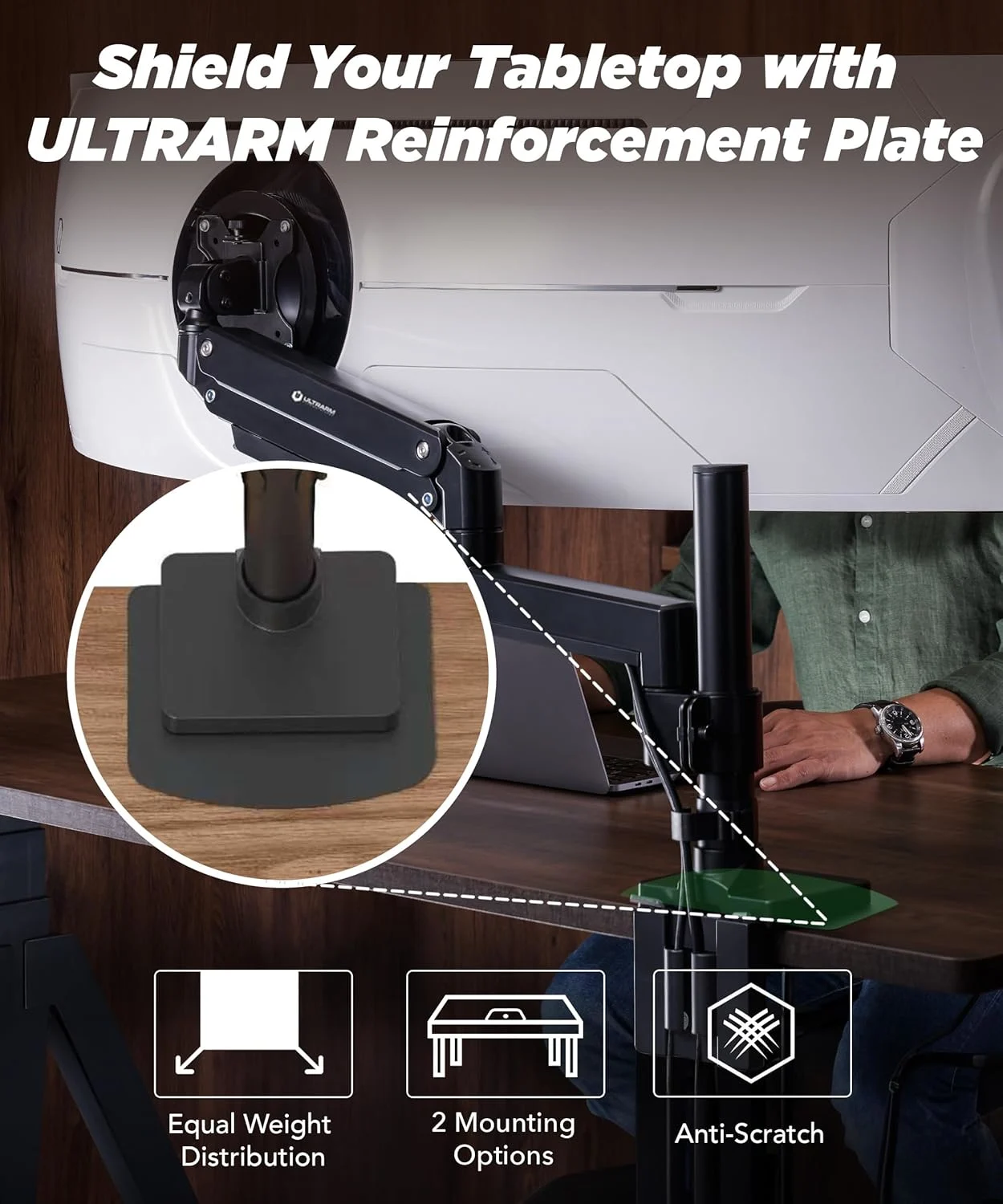 monitor mount reinforcement plate 2