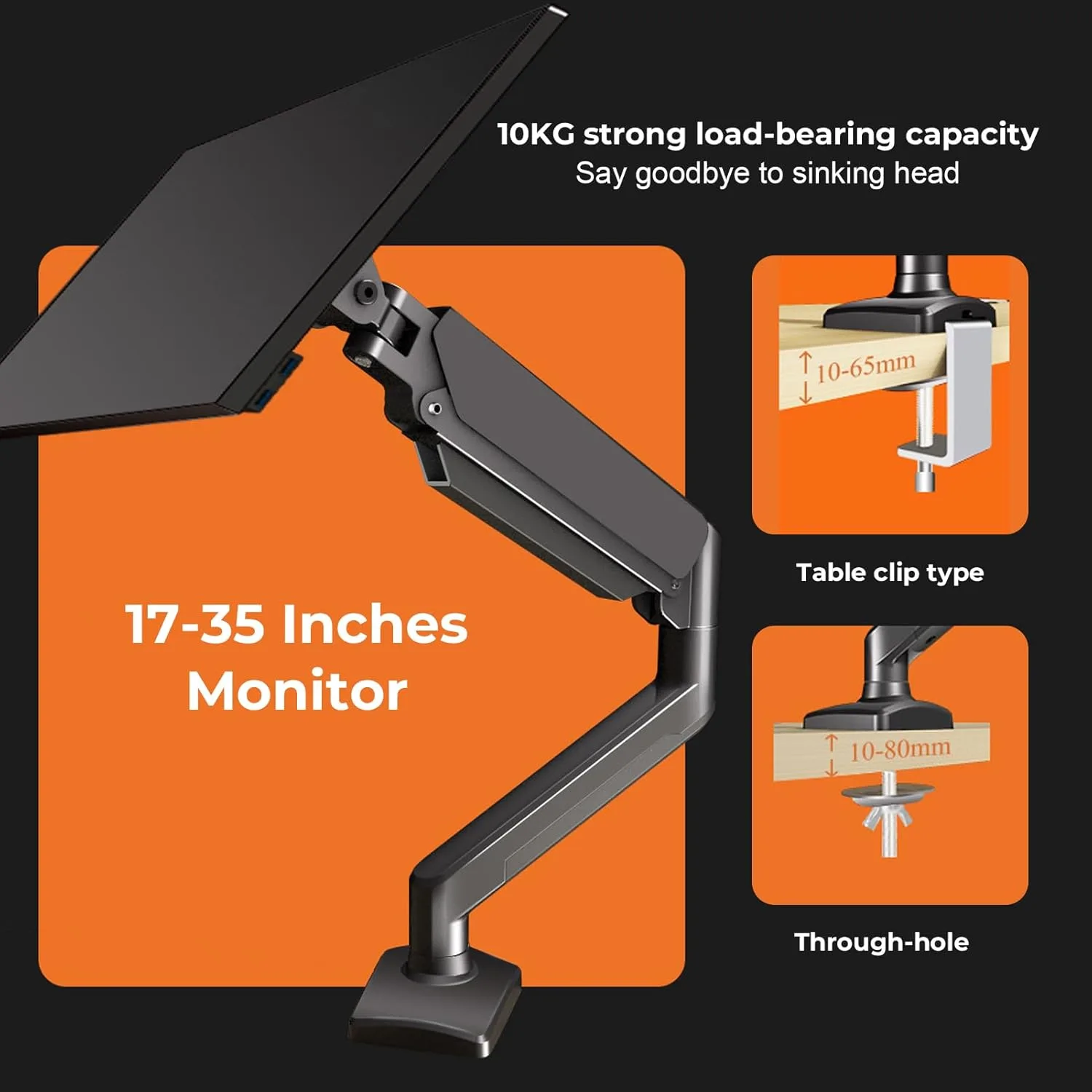 monitor mount single arm 4