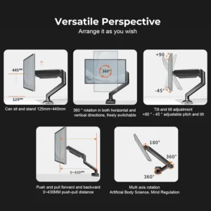 monitor mount single arm 6