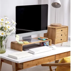 monitor stand bamboo 7