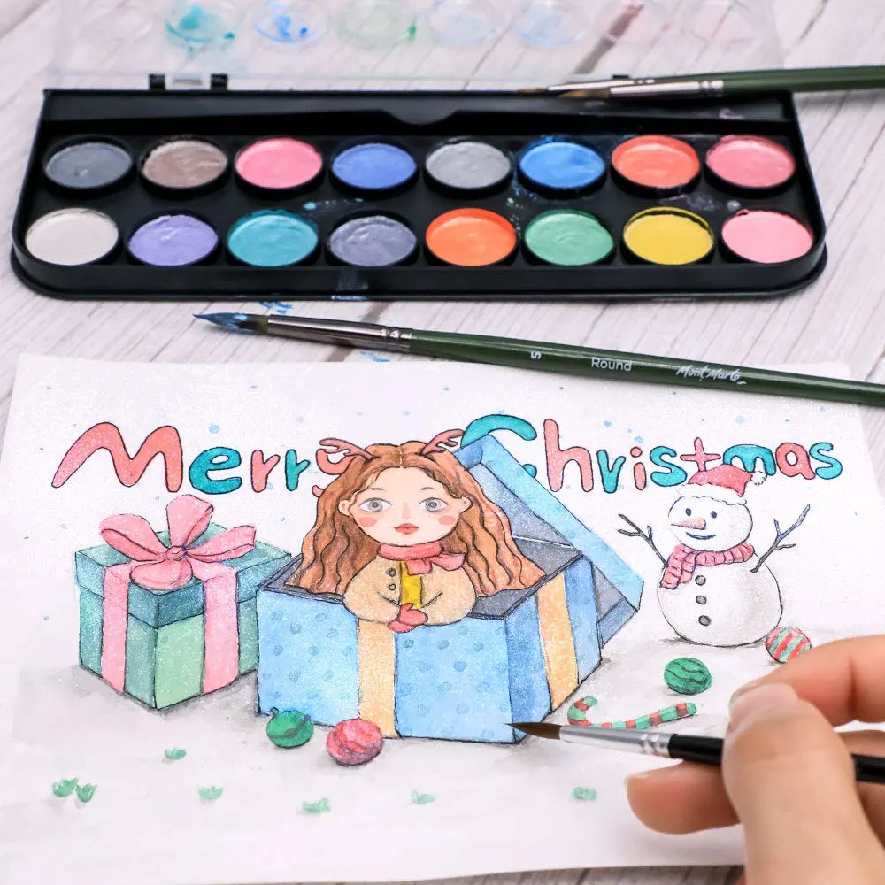 mont marte watercolor set 4