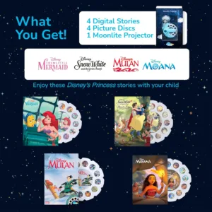 moonlite disney princess projector 6