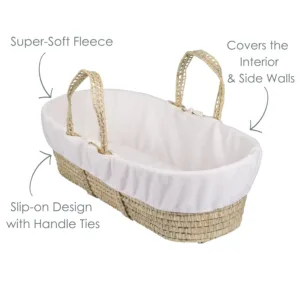 moses basket liner fleece 3