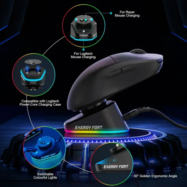 mouse charger dock 3