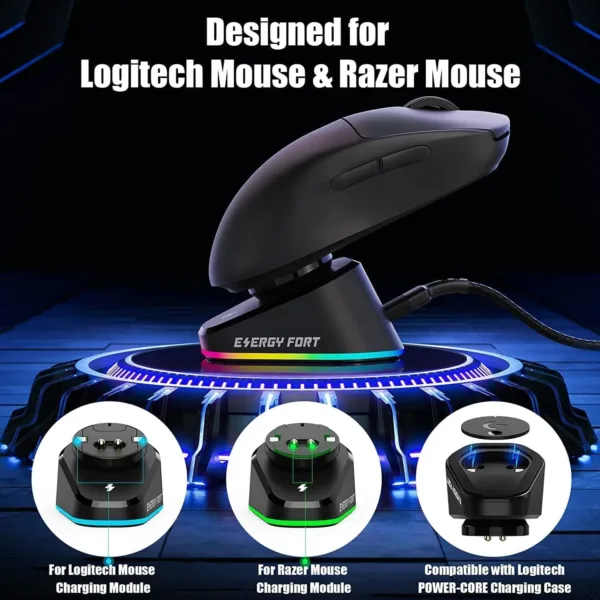 mouse charger dock 4