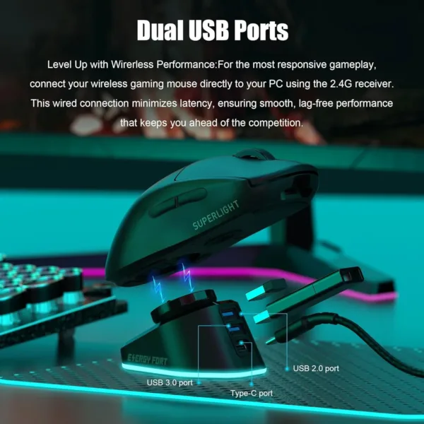 mouse charger dock 5