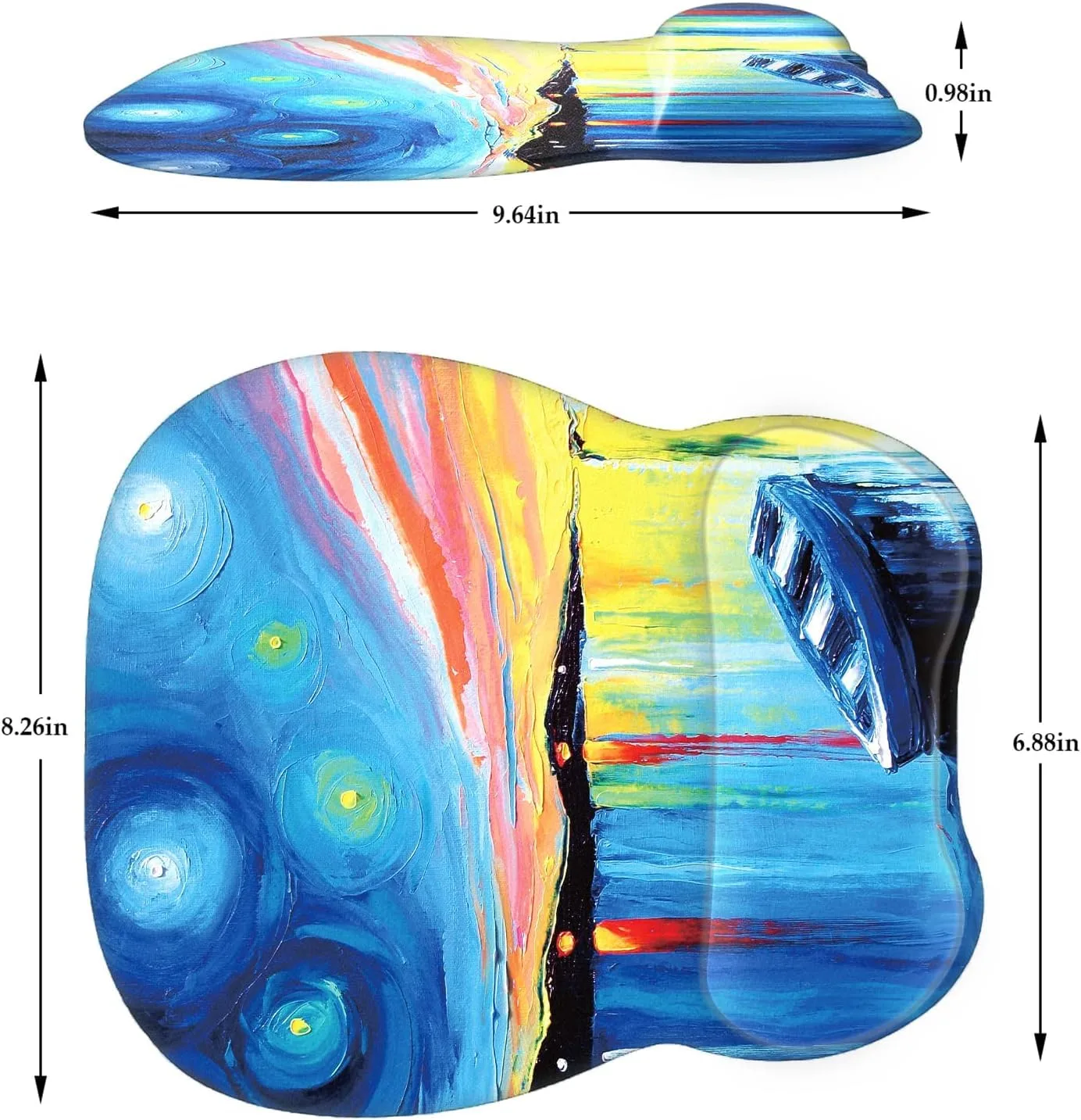 mouse pad wrist support 7