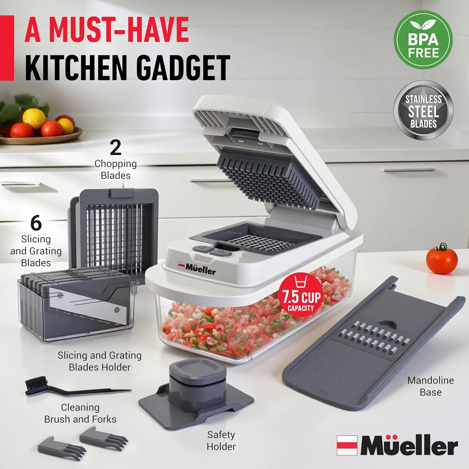 mueller vegetable chopper 7