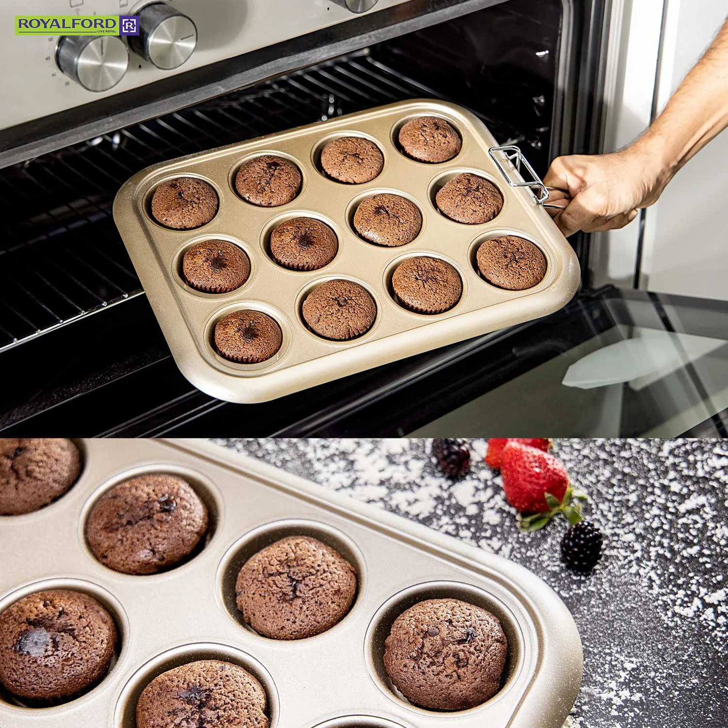 muffin pan royalford 5