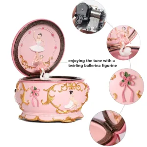music box ballerina swan 3
