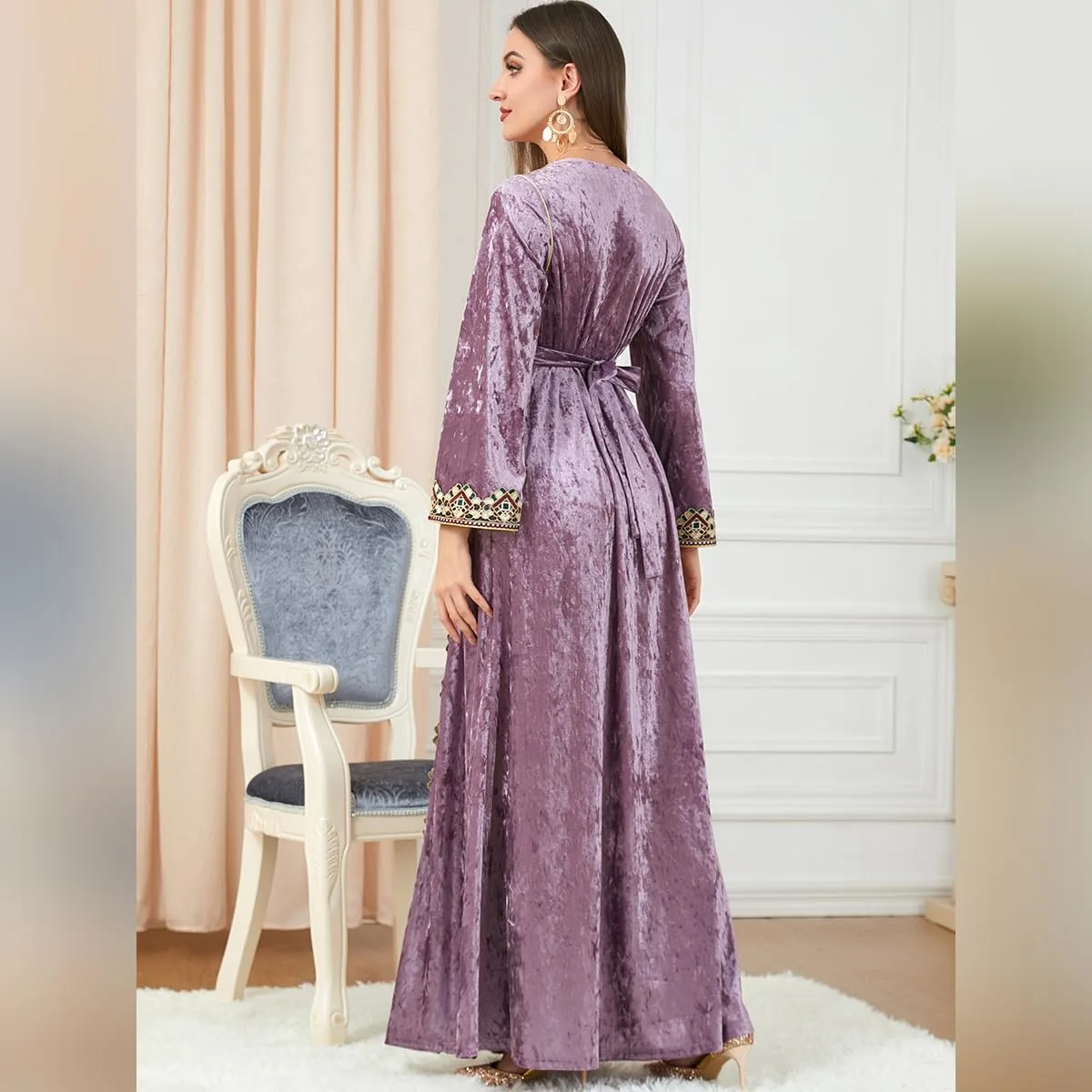 muslim kaftan abaya dress 5