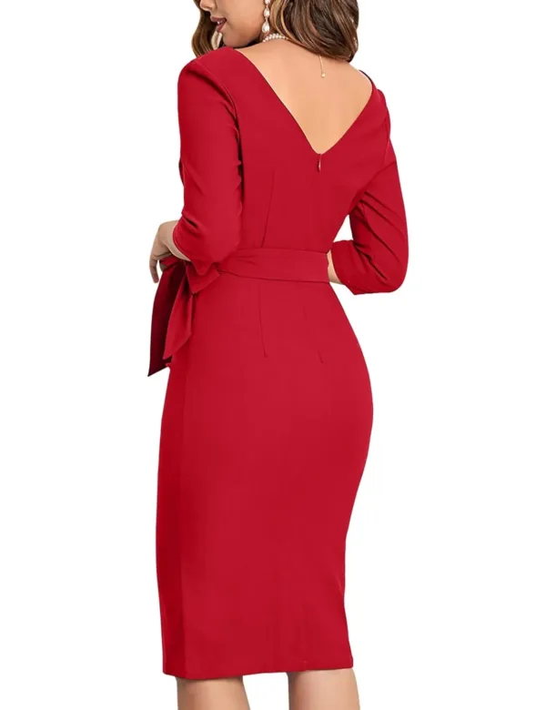 muxxn womens retro bodycon 2