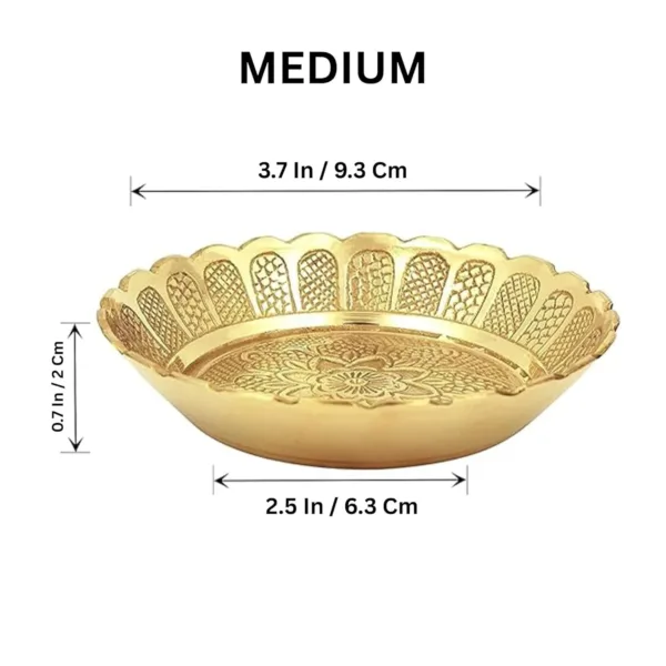 nakshi brass pooja plate 3
