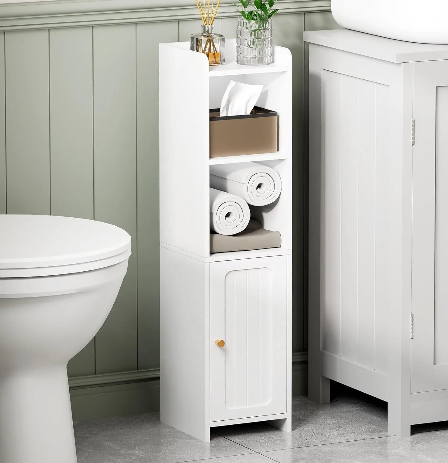 narrow bathroom organizer 6