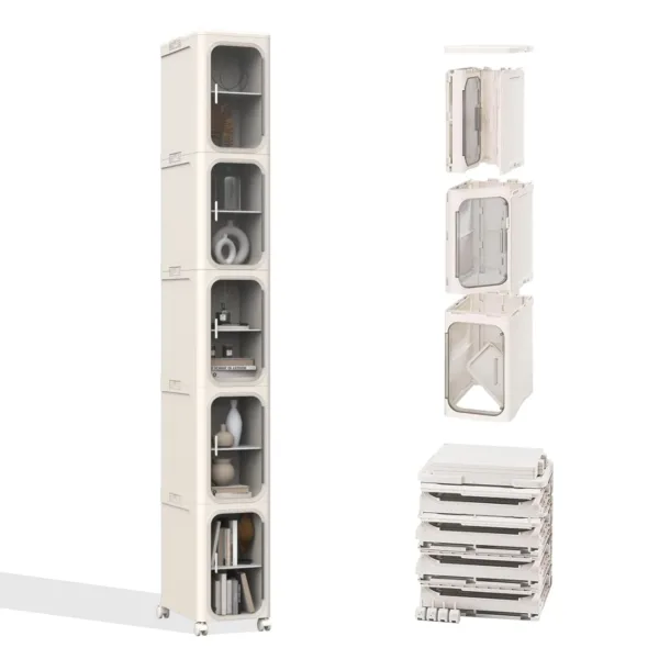 narrow bathroom storage cabinet 1