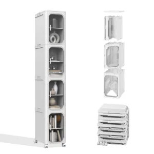 narrow bathroom storage cabinet 7