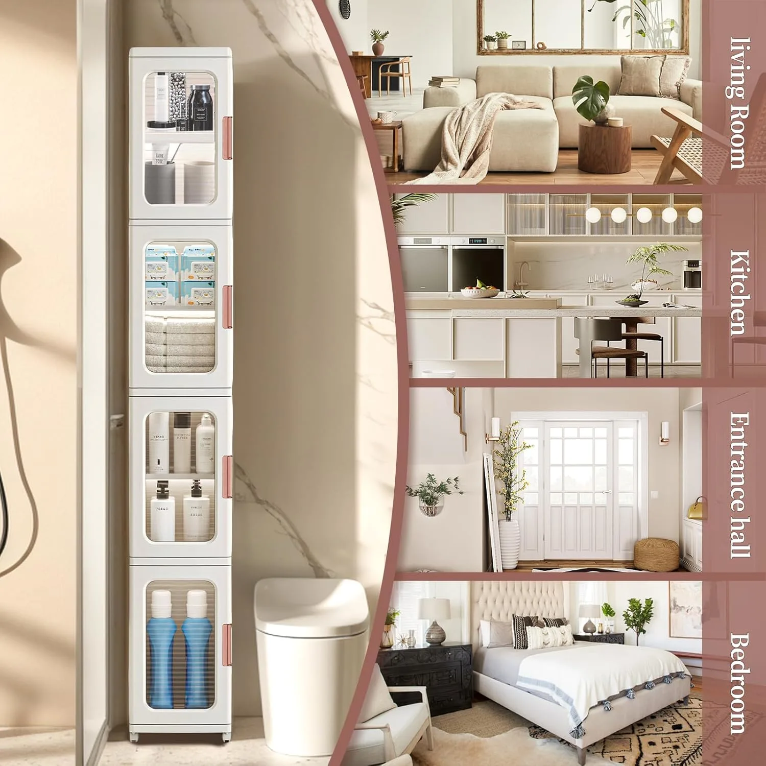 narrow storage cabinet 4