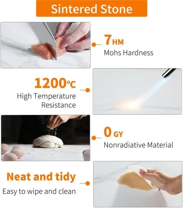 nesting table white marble 5