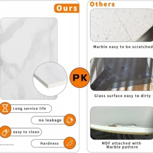 nesting table white marble 6