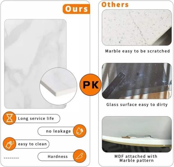 nesting table white marble 6