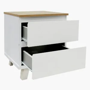 nightstand 2 drawer 3