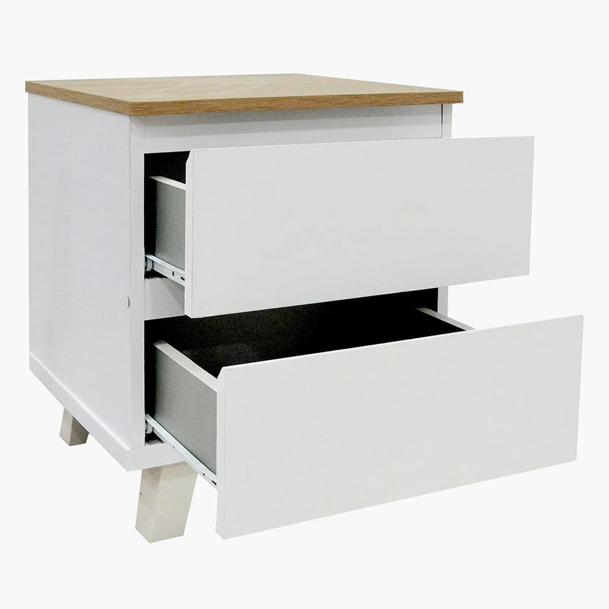 nightstand 2 drawer 3