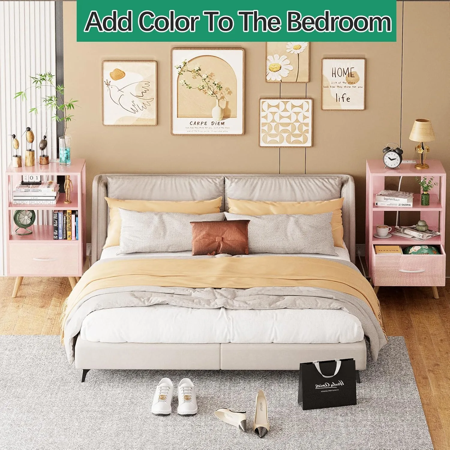 nightstand charging station 7