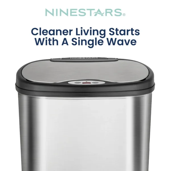 ninestars touchless trash can 2