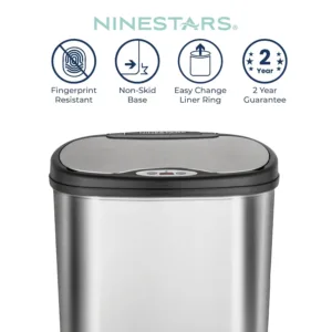 ninestars touchless trash can 4