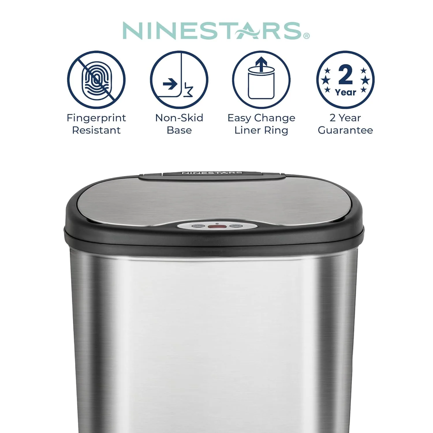 ninestars touchless trash can 4