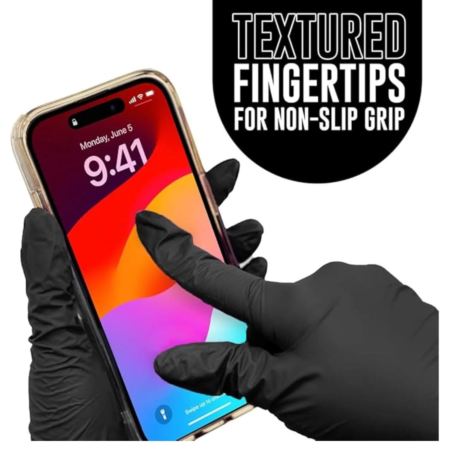 nitrile disposable gloves 2