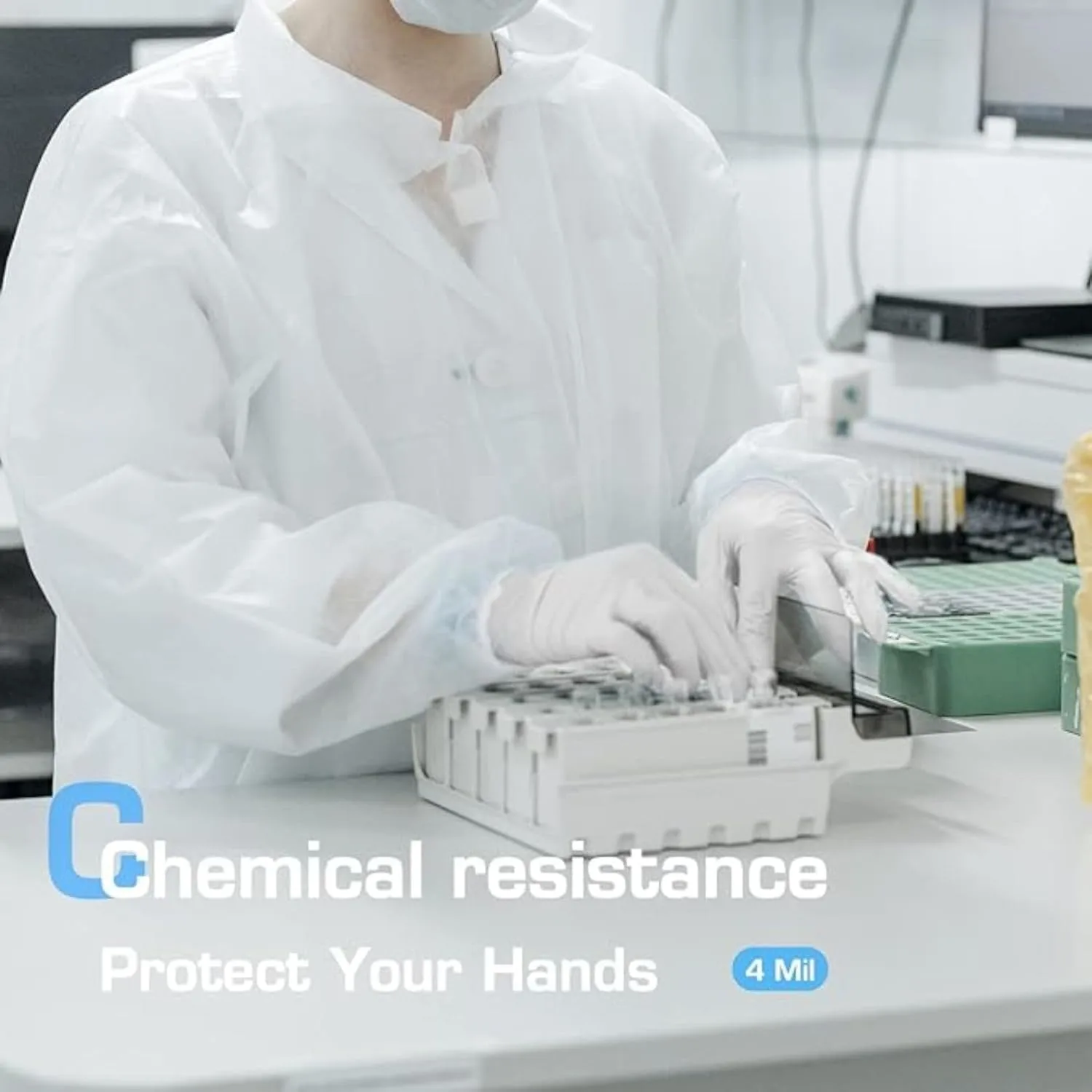 nitrile exam gloves 5