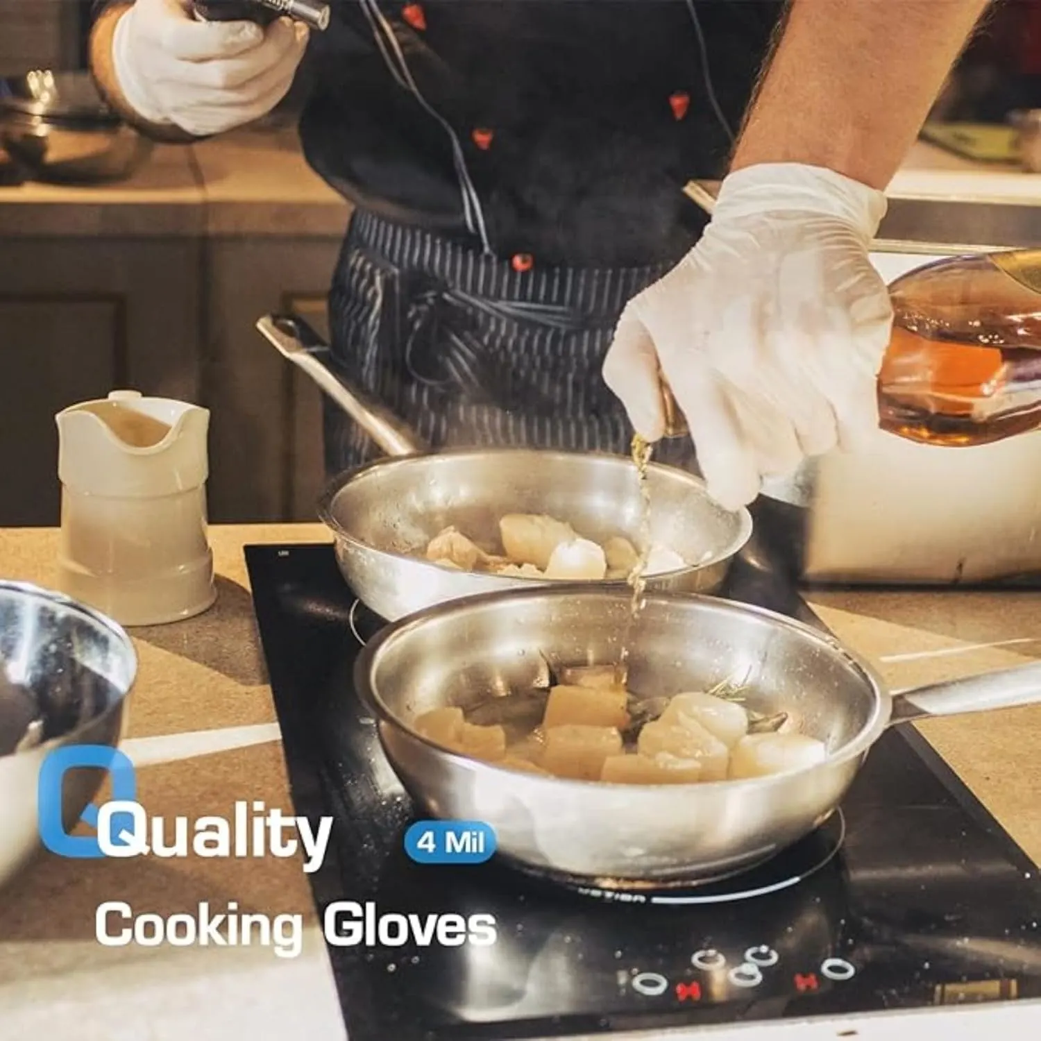 nitrile exam gloves 6