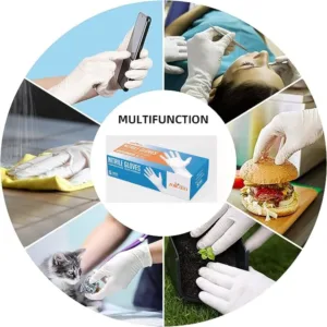 nitrile exam gloves 7