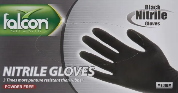 nitrile gloves black 2