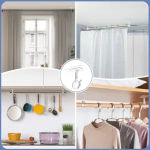 no drill curtain brackets 7