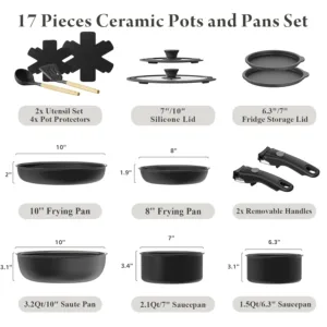 nonstick cookware set 2