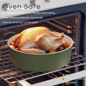 nonstick cookware set stackable 6