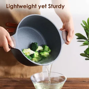 nonstick stock pot 6