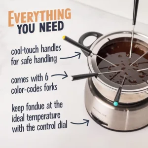nostalgia electric fondue pot 4