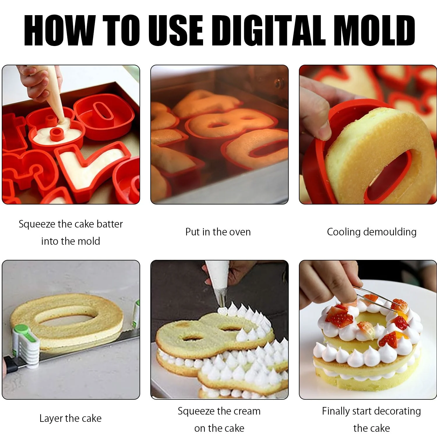 number cake mould 4