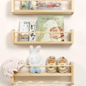 nursery floating shelves 1