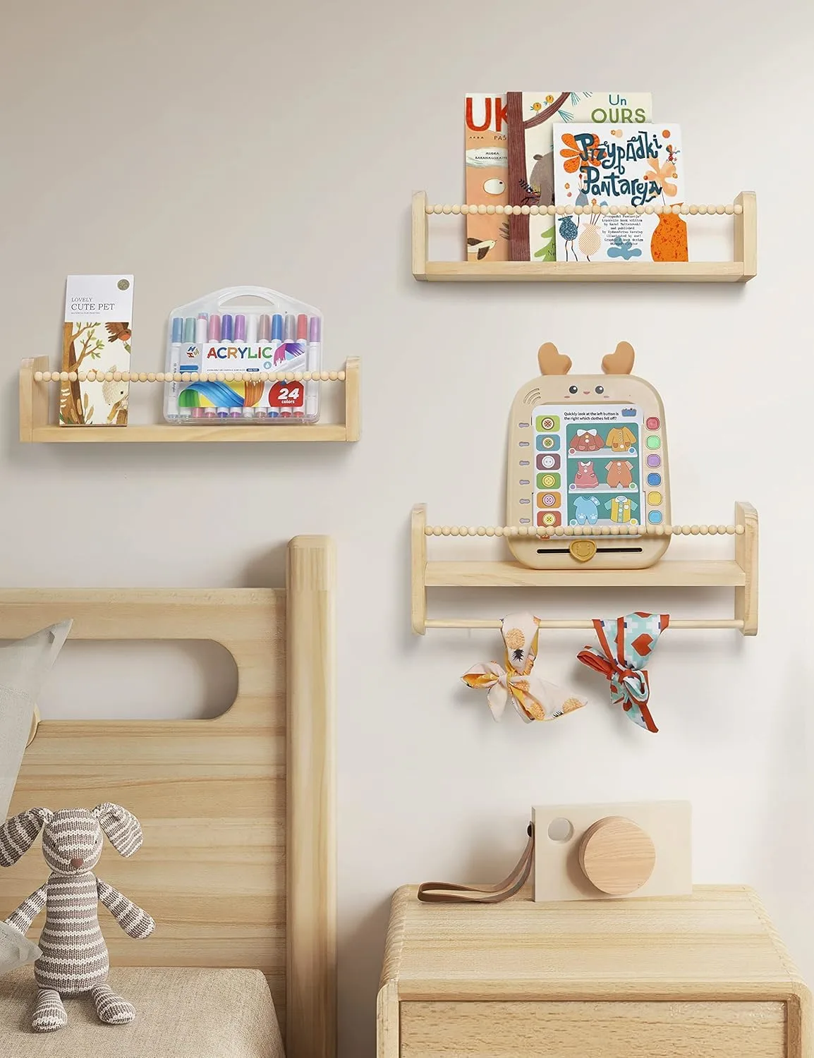 nursery floating shelves 6