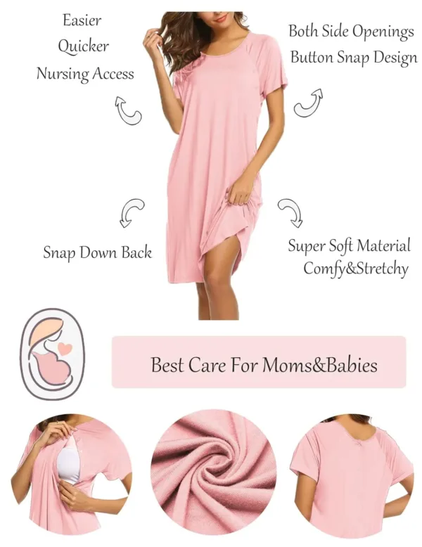 nursing delivery gown 2