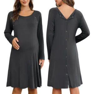 nursing delivery gown 7