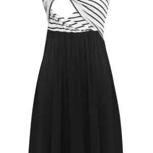 nursing dress sleeveless 1
