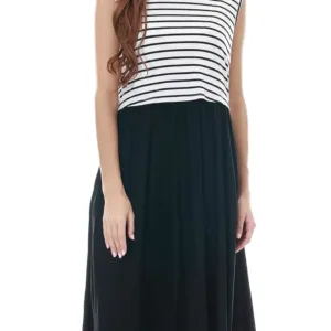 nursing dress sleeveless 2