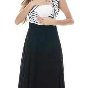 nursing dress sleeveless 3