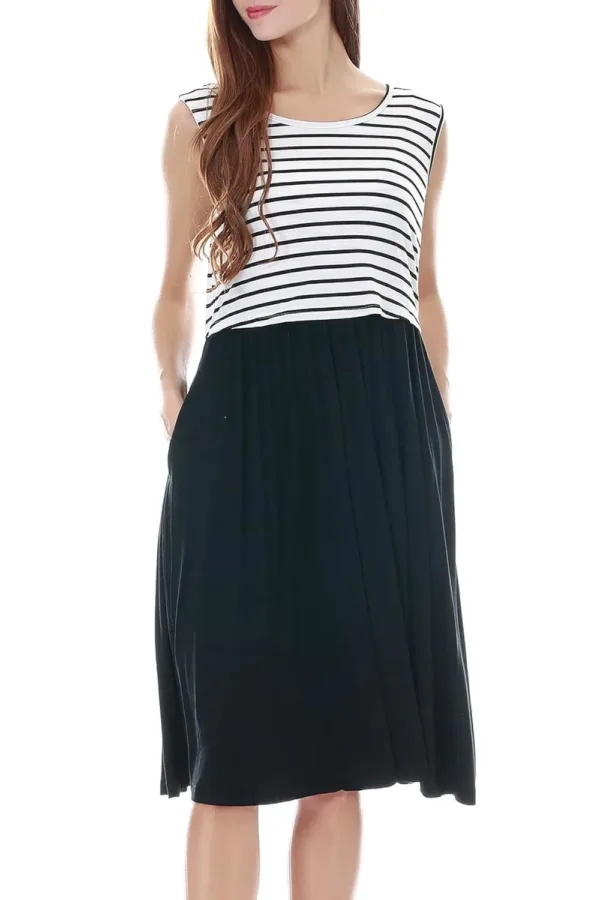 nursing dress sleeveless 4